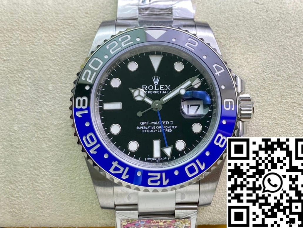 Factory Black Rolex Clean GMT II Master 116710BLNR-78200 Dial 1129